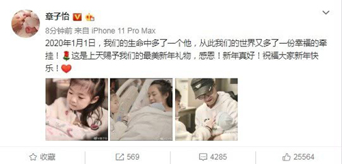 赴美生子,章子怡